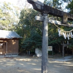 加茂神社　安政地震の碑