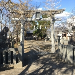 飛鳥神社　安政地震の碑